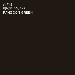 #1F1911 - Rangoon Green Color Image